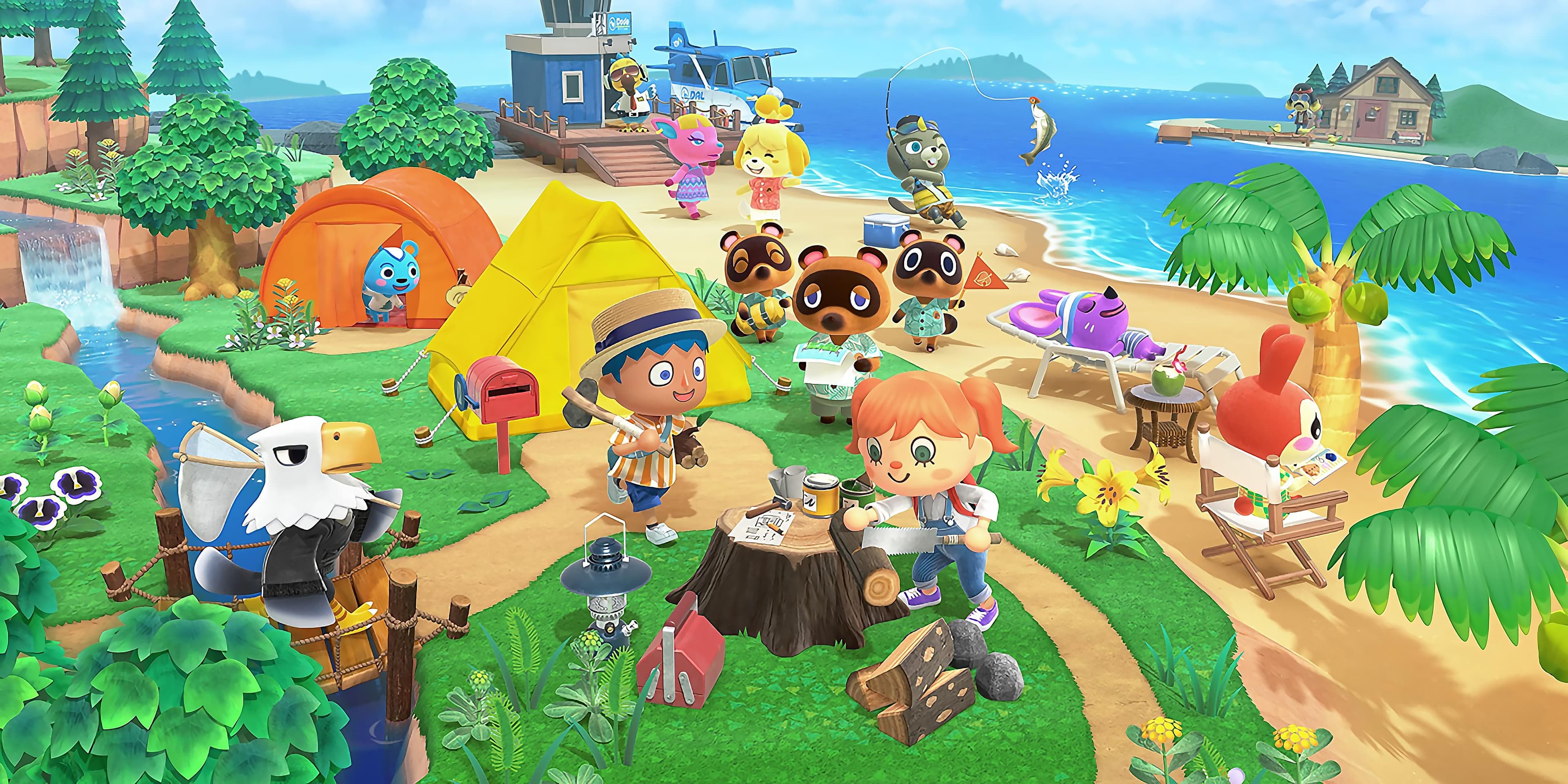 Animal Crossing: New Horizons — verified co-op game artwork
